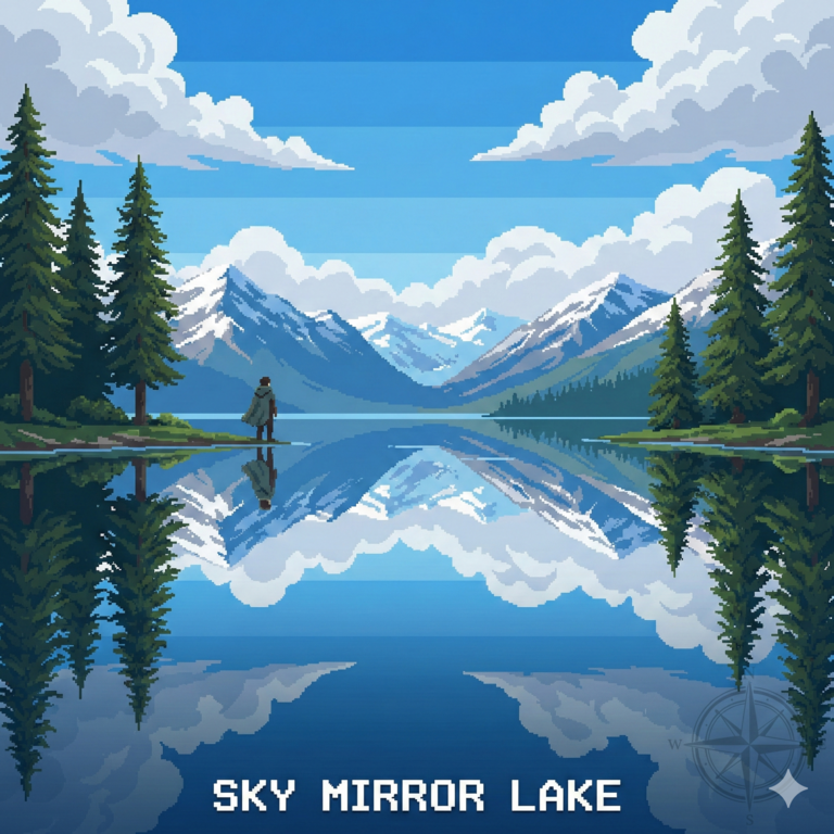 Sky Mirror Lake