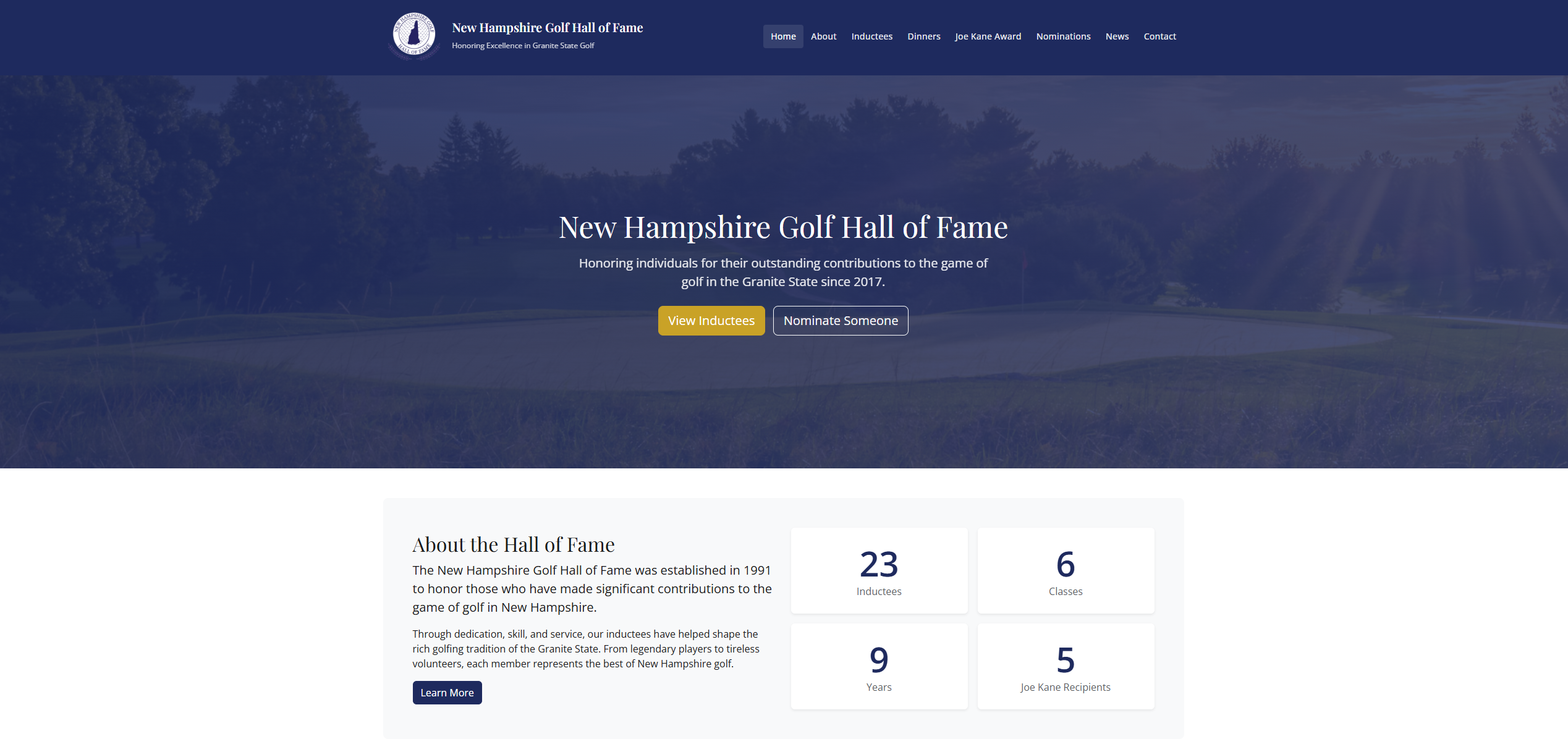 New Hampshire Golf Hall of Fame