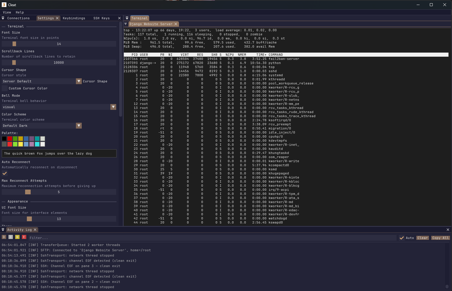 Cleat - before the UI migration