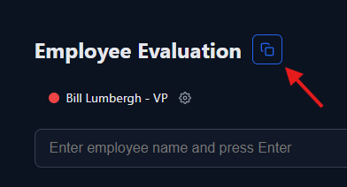 Session creation form with name and description fields
