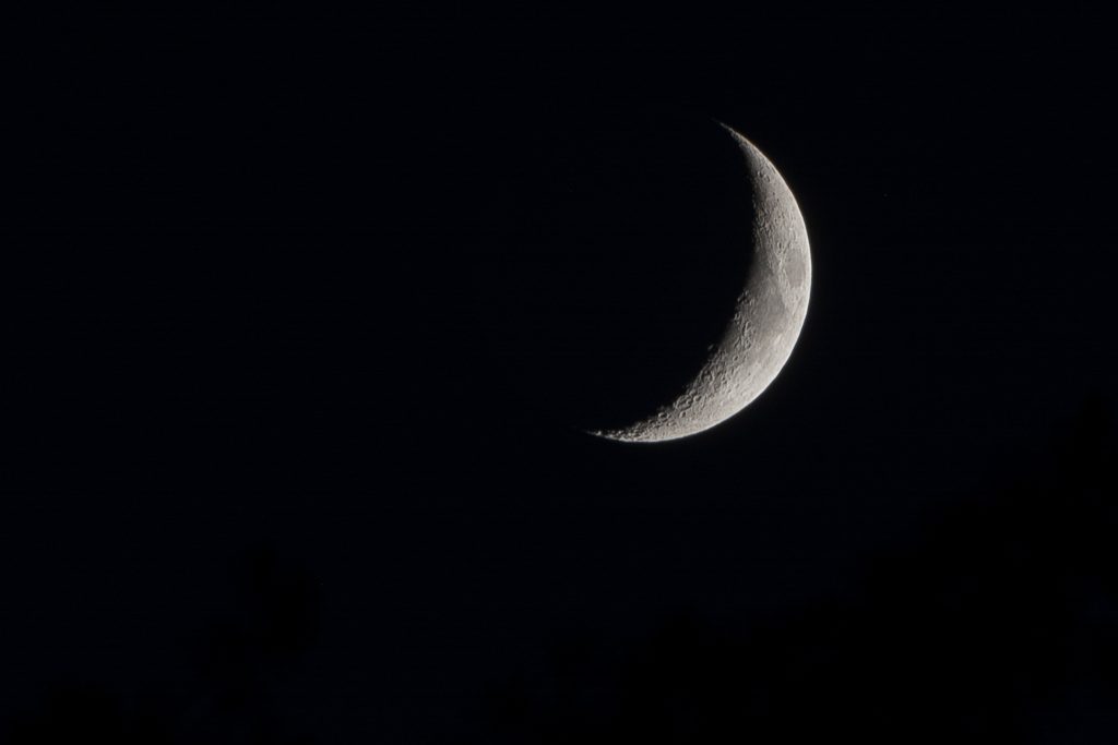 The Moon at 300mm