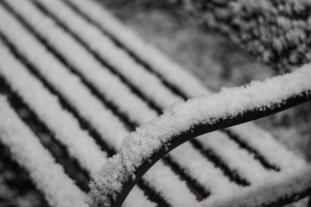 Dusted Bench