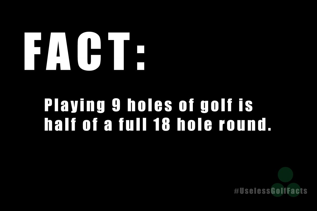 Useless Golf Facts
